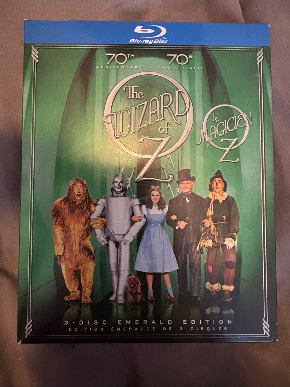 Blu-ray: The Wizard of Oz - Emerald Edition 70th Anniversary with DVD